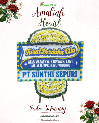 Papan Bunga Duka di Randakari