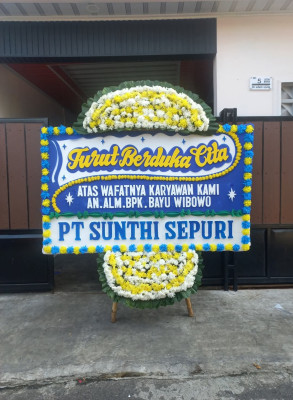 Papan Bunga Duka di Randakari