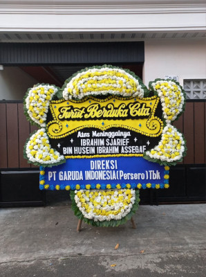 Papan Bunga Duka di Randakari